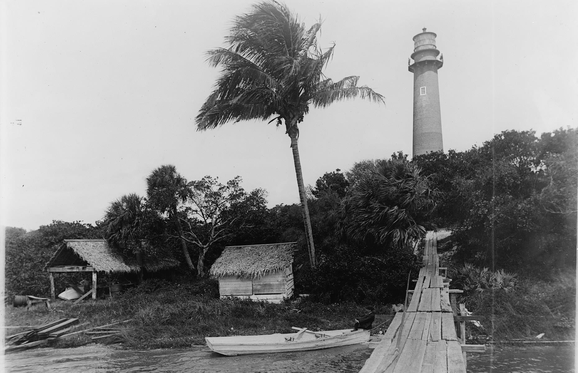 Then: Jupiter Lighthouse, West Palm Beach